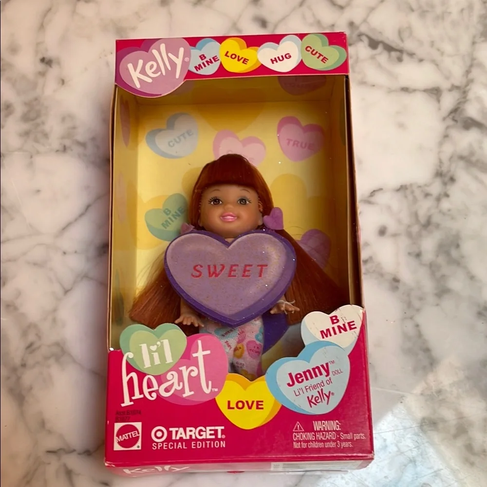 Mattel Kelly Lil' Heart Doll - Jenny - Red Hair - Picture 1 of 8